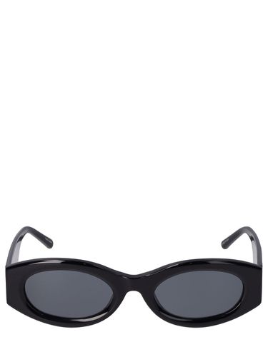 Berta Oval Acetate Sunglasses - THE ATTICO - Modalova