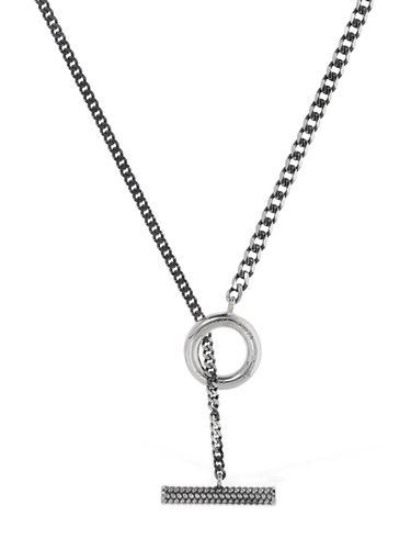 Intreccio Silver Necklace - BOTTEGA VENETA - Modalova