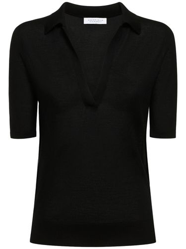 Frank Cashmere & Silk Knit Polo Sweater - GABRIELA HEARST - Modalova