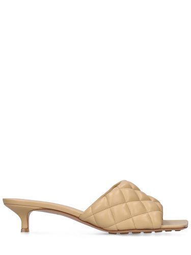 Mm Padded Metallic Leather Sandals - BOTTEGA VENETA - Modalova