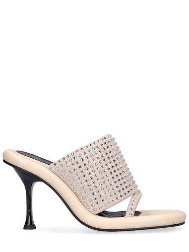 Mm Bumper Leather & Crystal Mules - JW ANDERSON - Modalova