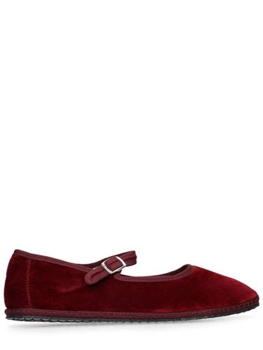 Mm Mary Jane Velvet Slippers - VIBI VENEZIA - Modalova