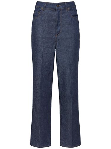 Madley Cotton & Linen Straight Jeans - LORO PIANA - Modalova