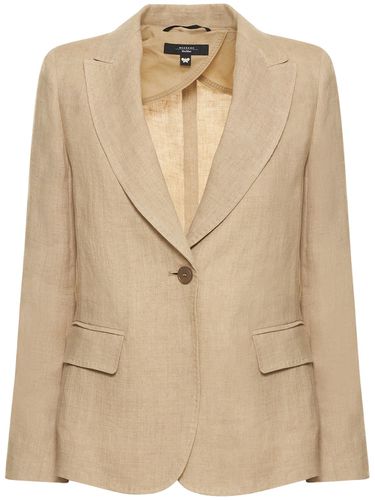 Nalut Canvas Single Breasted Blazer - WEEKEND MAX MARA - Modalova