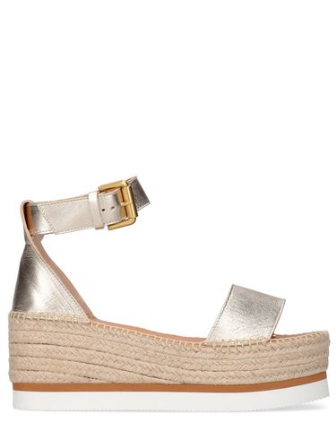 Mm Glyn Leather Espadrille Wedges - SEE BY CHLOÉ - Modalova