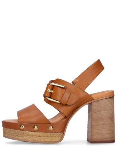 Mm Joline Leather Platform Sandals - SEE BY CHLOÉ - Modalova