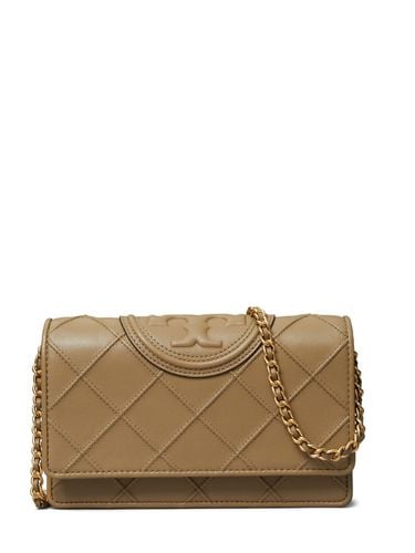 Fleming Soft Leather Shoulder Bag - TORY BURCH - Modalova