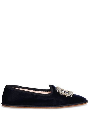 Mm Friulane Velvet Loafers - ROGER VIVIER - Modalova