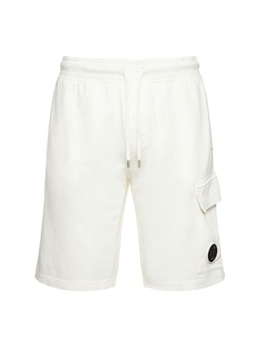 Light Cotton Cargo Shorts - C.P. COMPANY - Modalova