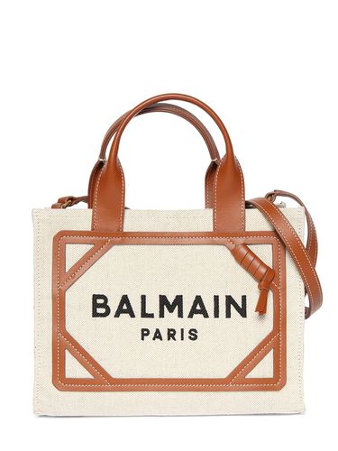 Borsa Piccola B-army In Tela - BALMAIN - Modalova