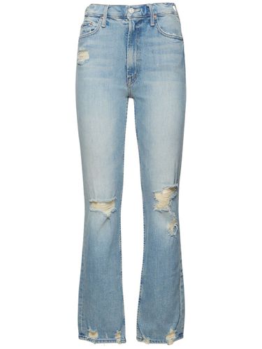 The Rider High Rise Cotton Blend Jeans - MOTHER - Modalova