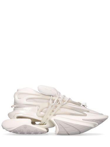 Mm Unicorn Neoprene & Leather Sneakers - BALMAIN - Modalova