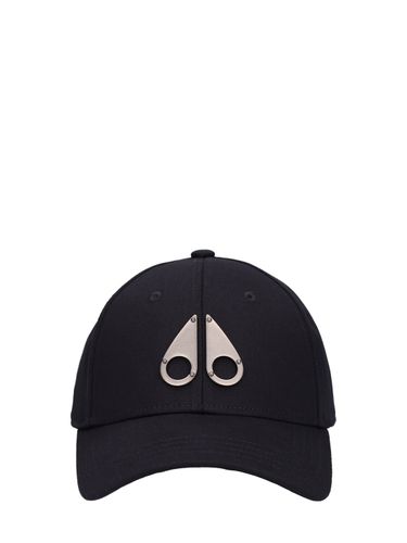 Logo Cotton Baseball Cap - MOOSE KNUCKLES - Modalova