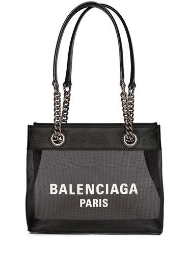 Bolso Tote Pequeño Duty Free De Piel Y Malla - BALENCIAGA - Modalova