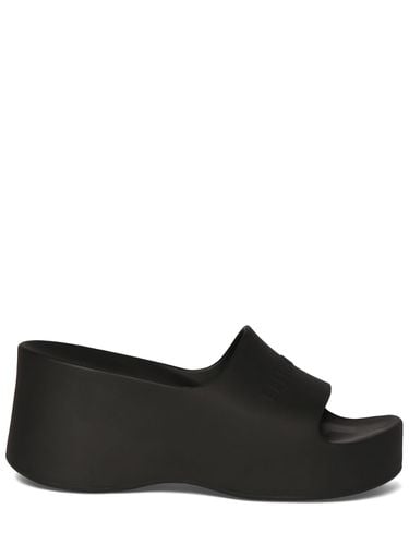 Mm Chunky Wedge Rubber Sandals - BALENCIAGA - Modalova