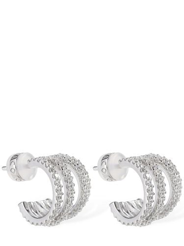 Five-hoop Crystal Earrings - APM MONACO - Modalova