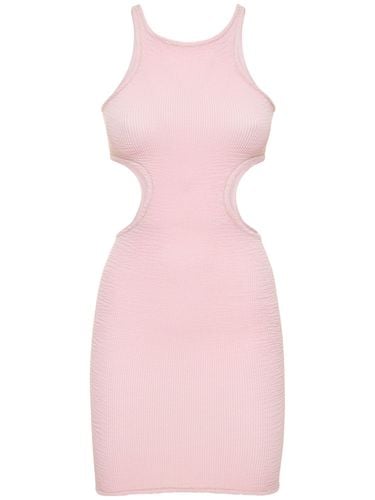 Ele Cut Out Crinkle Stretch Mini Dress - REINA OLGA - Modalova