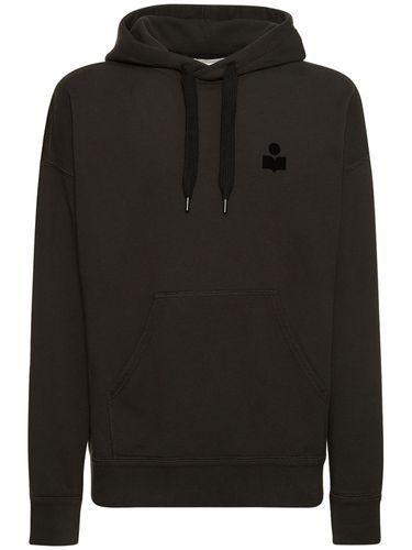 Sudadera De Algodón Con Logo Floqueado Y Capucha - MARANT - Modalova