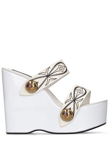 Mm Leather Wedge Sandals - PUCCI - Modalova