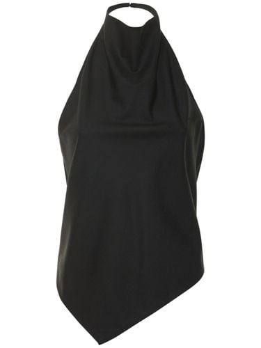 Bence Cold Wool Open Back Halter Top - THE ROW - Modalova