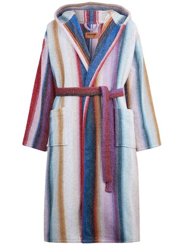 Clancy Hooded Bathrobe - MISSONI HOME - Modalova