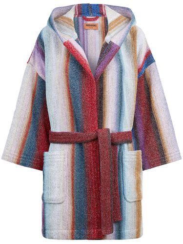 Clancy Hooded Bathrobe - MISSONI HOME - Modalova