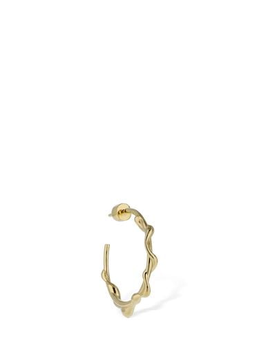 Nuri 25 Mono Hoop Earring - MARIA BLACK - Modalova