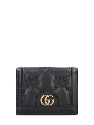 Cartera De Piel Matelassé - GUCCI - Modalova