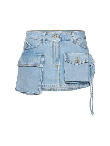 Fay Denim Mini Skirt W/ Pockets - THE ATTICO - Modalova