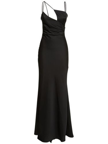 Melva Double Satin Long Dress - THE ATTICO - Modalova