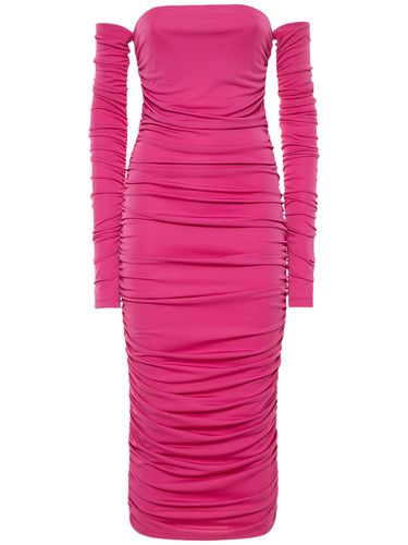 Linda Stretch Jersey Midi Dress - THE ANDAMANE - Modalova