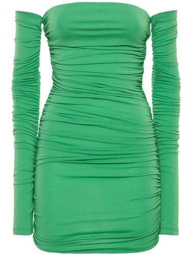 Linda Viscose Jersey Crepe Mini Dress - THE ANDAMANE - Modalova