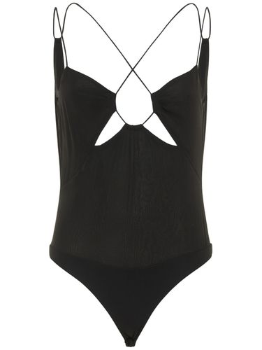 Layla Stretch Georgette Bodysuit - THE ANDAMANE - Modalova