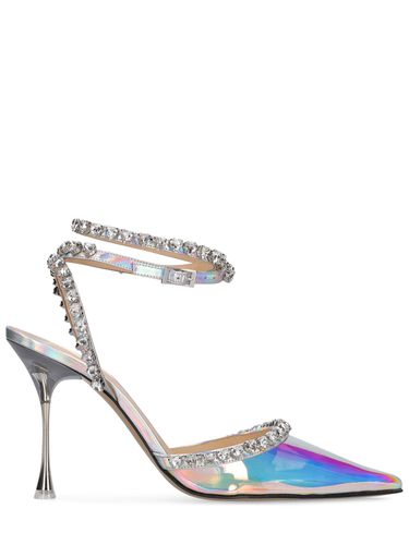 Mm Audrey Iridescent Pvc Pumps - MACH & MACH - Modalova