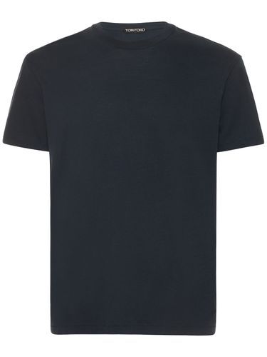 Camiseta De Algodón - TOM FORD - Modalova