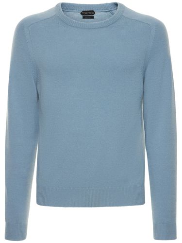 Cashmere L/s Crewneck Sweater - TOM FORD - Modalova