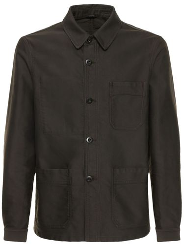 Cotton Satin Chore Jacket - TOM FORD - Modalova