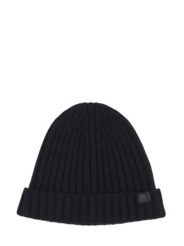 Cashmere Ribbed Beanie Hat - TOM FORD - Modalova