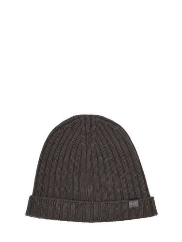 Gorro Beanie De Cashmere Acanalado - TOM FORD - Modalova