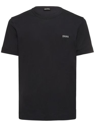 Short Sleeved T-shirt - ZEGNA - Modalova