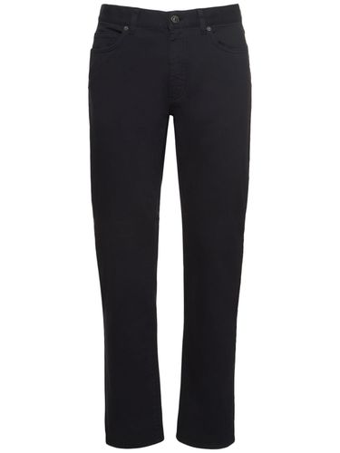 Stretch Gabardine Pants - ZEGNA - Modalova