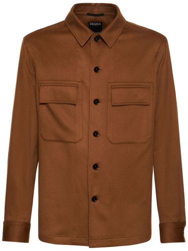 Pure Cashmere Overshirt - ZEGNA - Modalova