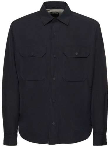 Wool & Nylon Overshirt - ZEGNA - Modalova