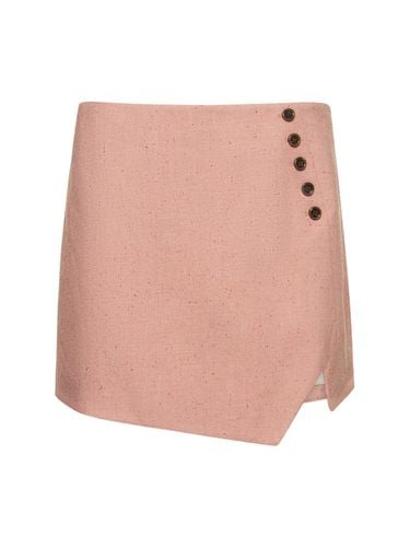 Taranto Buttoned Viscose Mini Skirt - THE GARMENT - Modalova