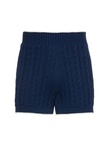 Cotton Knit Bunny Shorts - EGONLAB - Modalova