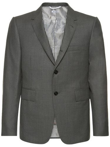 Single Breast Wool Blazer - THOM BROWNE - Modalova