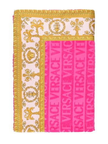 Barocco & Robe Printed Beach Towel - VERSACE - Modalova