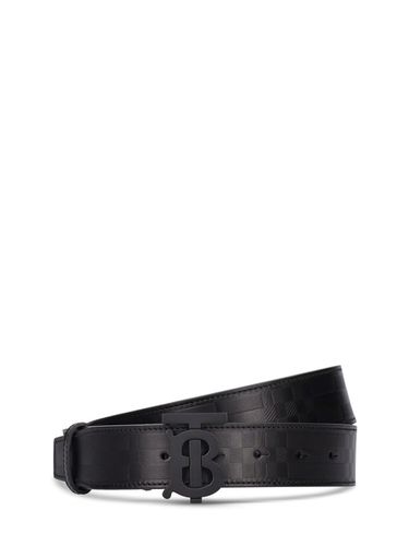 Mm Tb Logo Plaque Belt - BURBERRY - Modalova