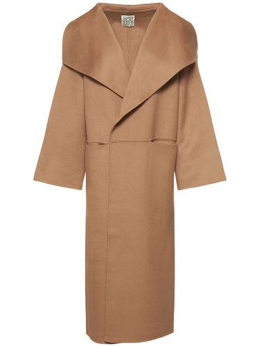 Signature Wool & Cashmere Long Coat - TOTEME - Modalova