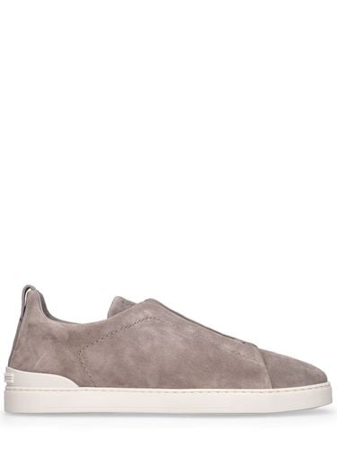 Sneakers Low-top Triple Stitch In Pelle - ZEGNA - Modalova